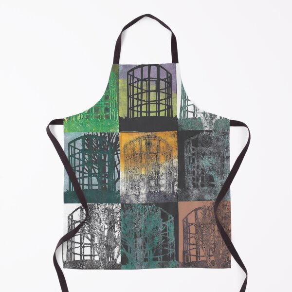 Item preview, Gas Tower montage series 1 montage (individual prints 1 to 15) designed and sold by JaninaMaher.
