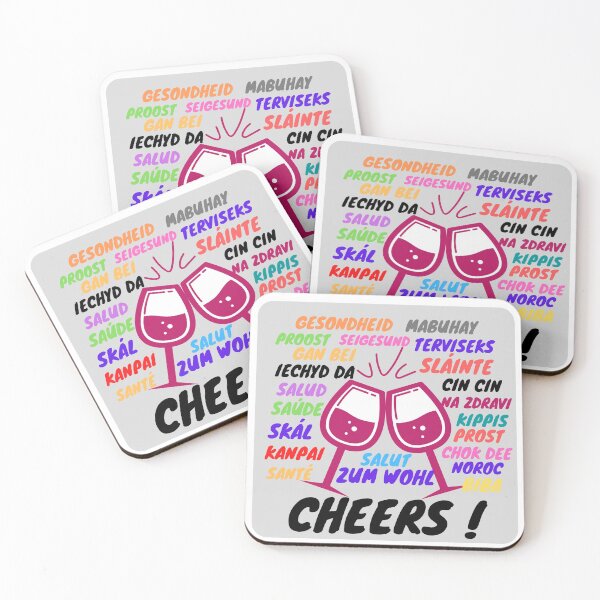 Item preview, cheers in foreign languages designed and sold by OM-Merchandise.