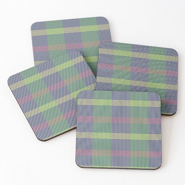Item preview, Rainbow Plaid Tartan Textured Pattern designed and sold by Siu-Hong Mok.