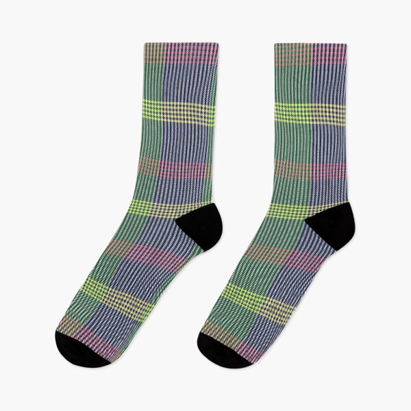 Item preview, Rainbow Plaid Tartan Textured Pattern designed and sold by Siu-Hong Mok.