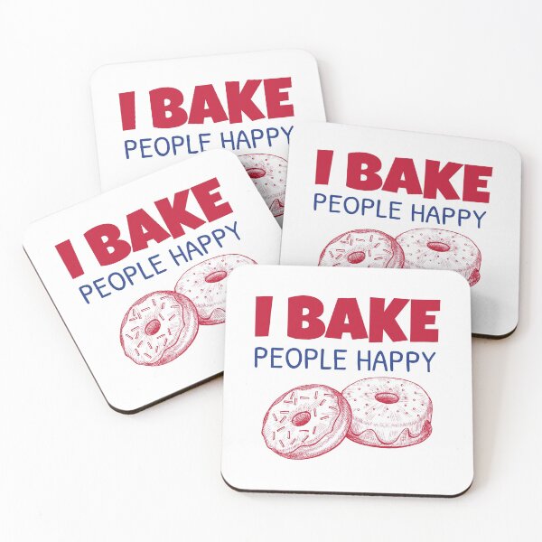 Item preview, I Bake People Happy designed and sold by Wachi-A.