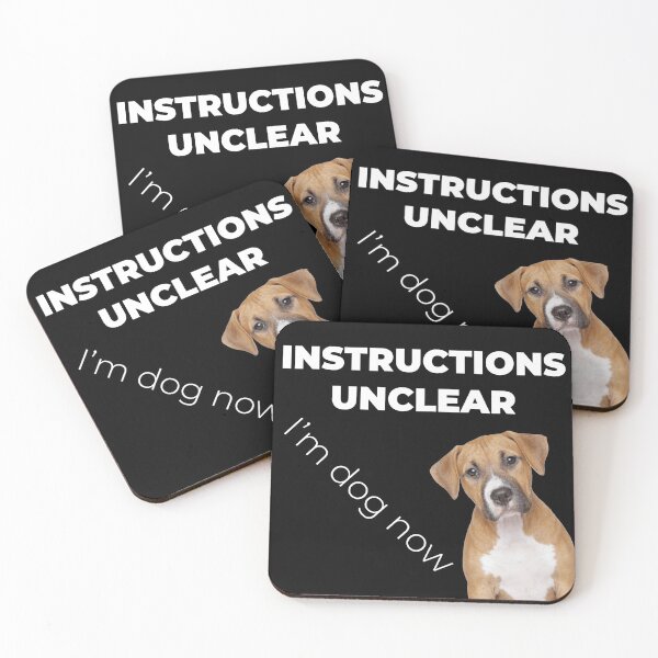 Item preview, Instructions unclear, I'm dog now designed and sold by Zexten.