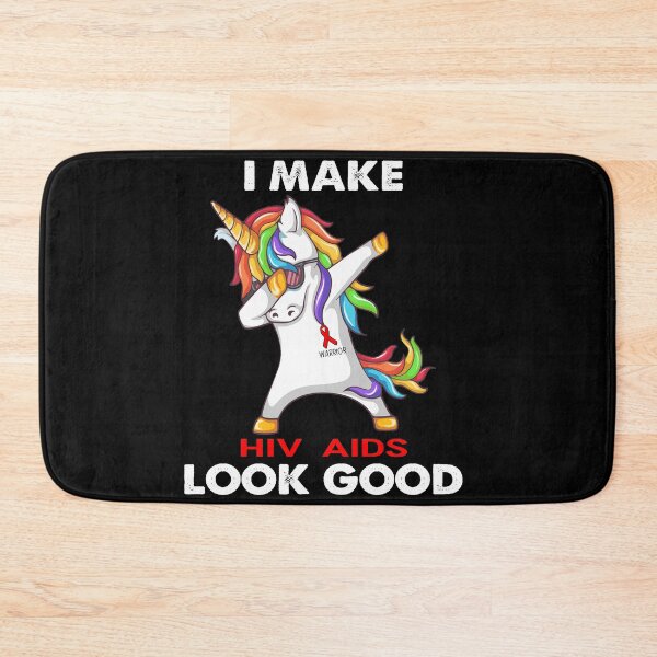 Item preview, I Make Hiv Aids Look Good Cute Unicorn Dabbing Hiv Aids Warrior designed and sold by heppenp.