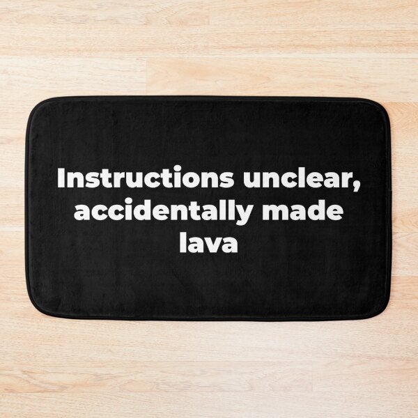 Item preview, Instructions unclear, accidentally made lava designed and sold by Zexten.