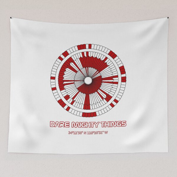 Item preview, Mars Perseverance Dare Mighty Things Quote Secret Code designed and sold by doucelune.