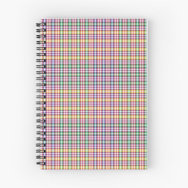 Item preview, Rainbow Plaid Tartan Textured Pattern designed and sold by Siu-Hong Mok.