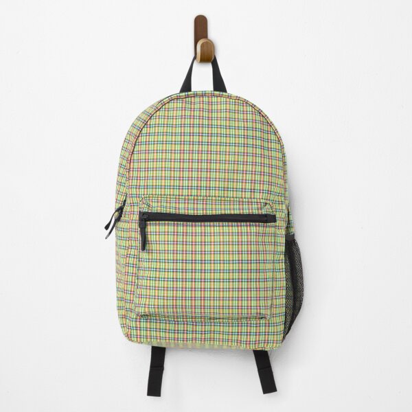 Item preview, Rainbow Plaid Tartan Textured Pattern designed and sold by Siu-Hong Mok.