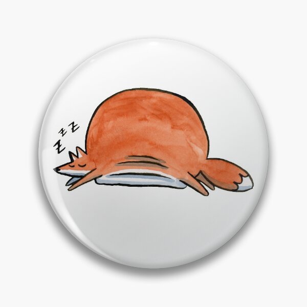 Item preview, fatfux, sleepy designed and sold by Rotfuchsillu.