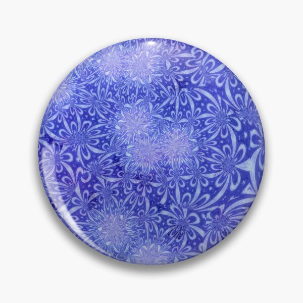 Aperçu de l'œuvre Batik bleu rétro créée et vendue par cbproduction.