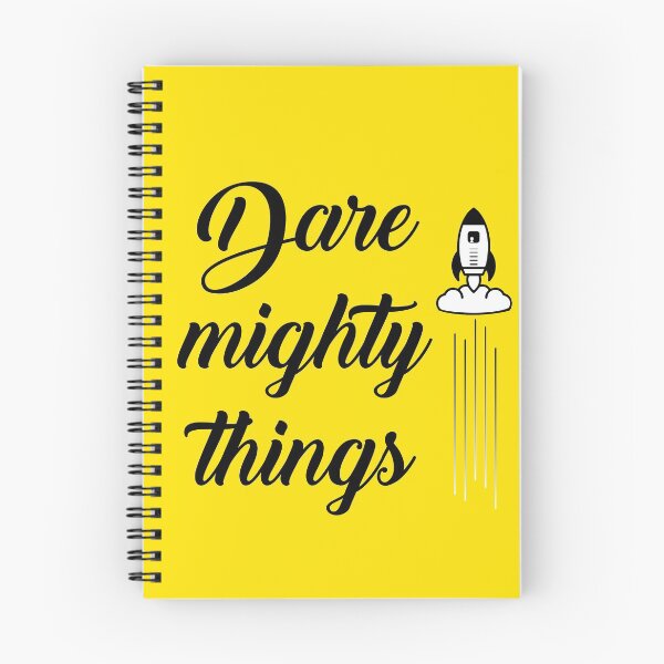 Item preview, Dare mighty things! designed and sold by angelisart.