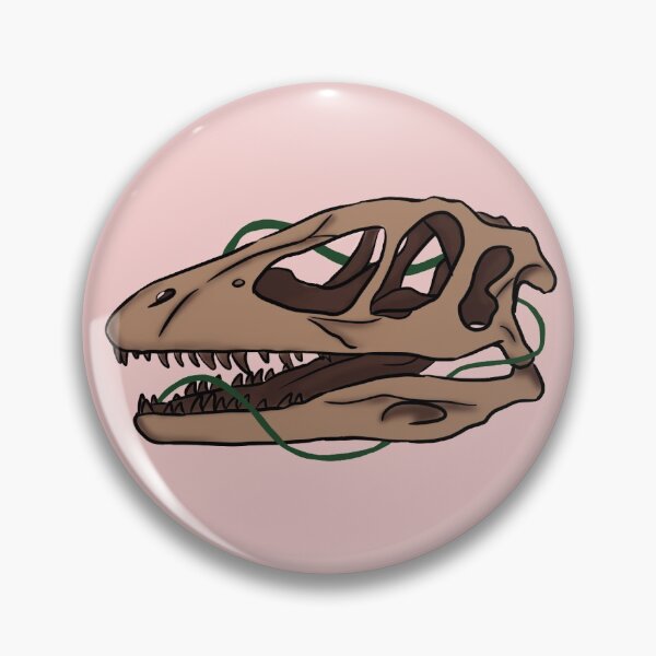Item preview, Deinonychus skull and vines designed and sold by Dawnfeather.