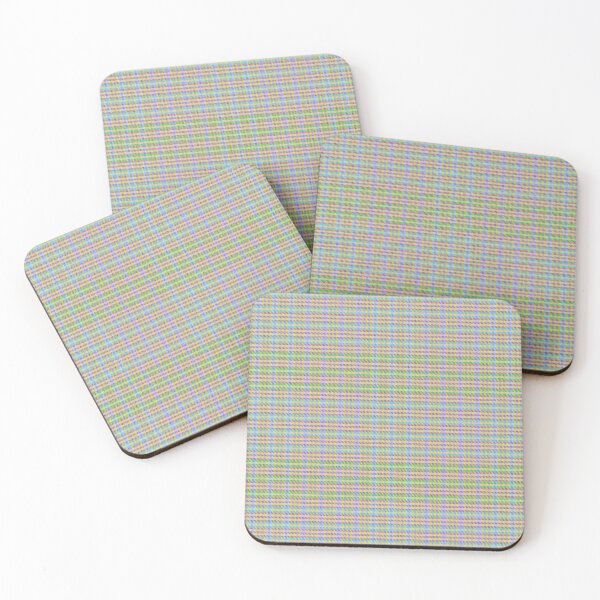 Item preview, Rainbow Pastel Plaid Tartan Textured Pattern designed and sold by Siu-Hong Mok.