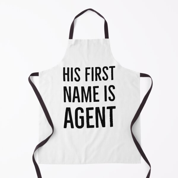 Item preview, His first name is agent designed and sold by Gingatoo.