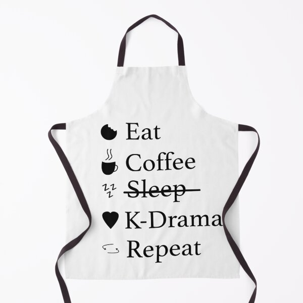 Item preview, Eat coffee K-drama designed and sold by elvadragon.
