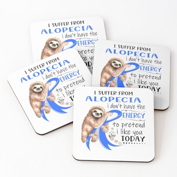 Item preview, I Suffer From Alopecia i don't have the Energy To Pretend I Like You Today designed and sold by RunningShop.