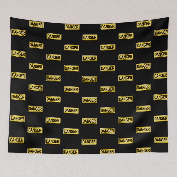 Item preview, DANGER Hazard Sign designed and sold by Zentropik.
