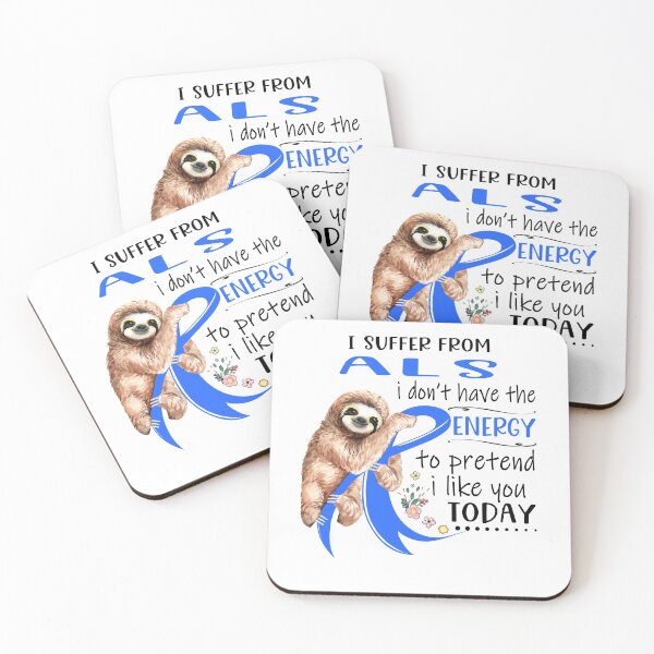 Item preview, I Suffer From ALS i don't have the Energy To Pretend I Like You Today designed and sold by RunningShop.