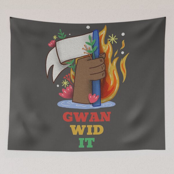Item preview, Gwan Wid It  designed and sold by Mazstore.