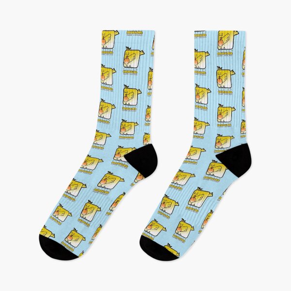Item preview, Easter Chickling Retro Square Squickling Powder Blue designed and sold by Quooki.