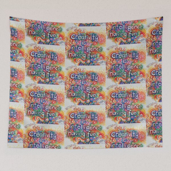 Item preview, Creativity is intelligence having fun designed and sold by Fashionlover14.