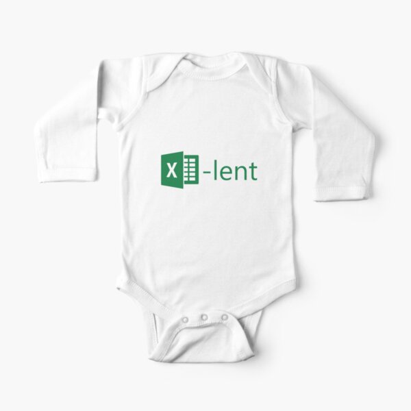 Excel-lent Long Sleeve Baby One-Piece