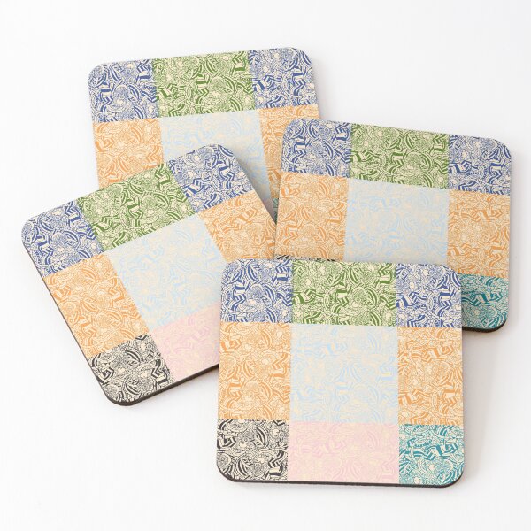 Item preview, Flower Pattern Quilt designed and sold by katrinaissilly.