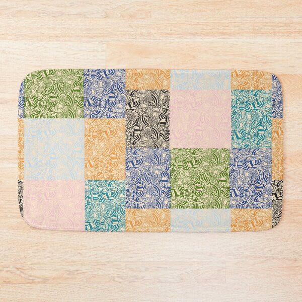 Item preview, Flower Pattern Quilt designed and sold by katrinaissilly.