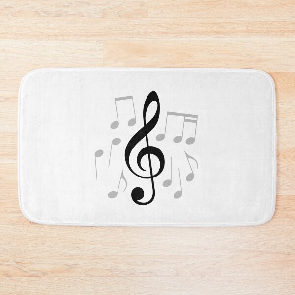Item preview, Music lover's G-clef / treble clef with music notes designed and sold by ClickForMore.
