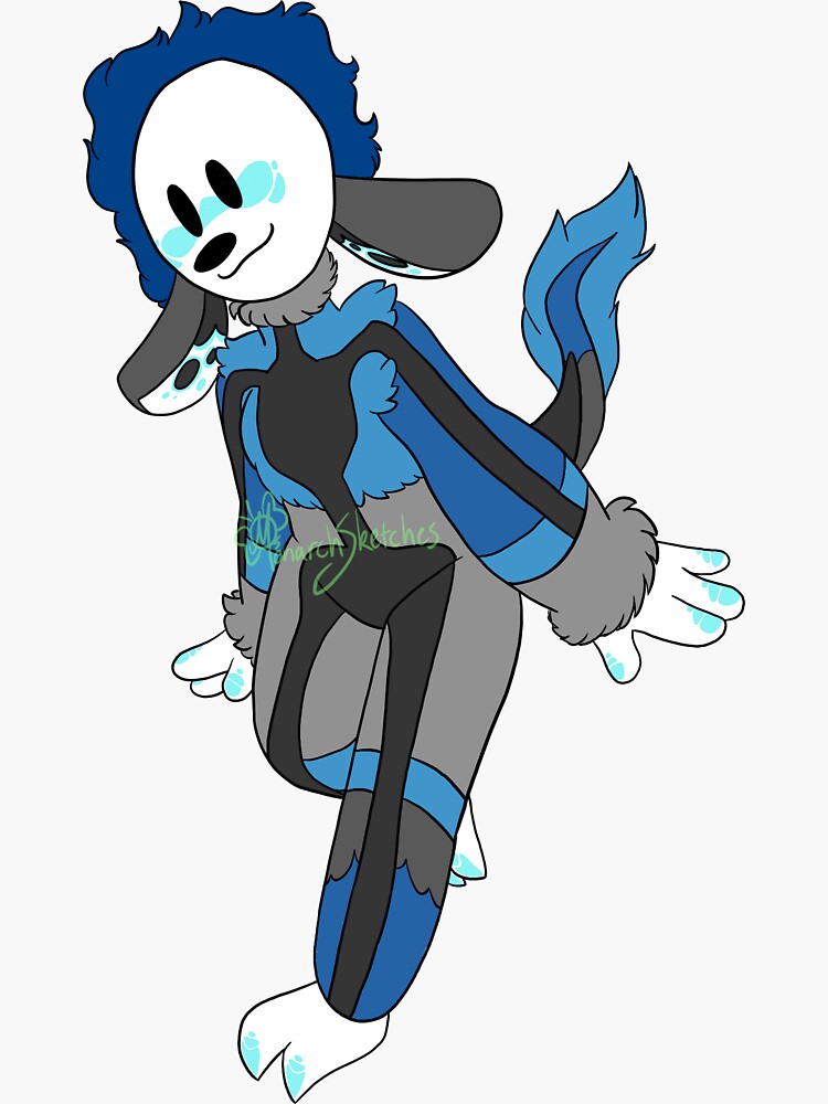 "Manny Demiboy Gender LGBTQ* Pride MonarchSketches Character" Sticker