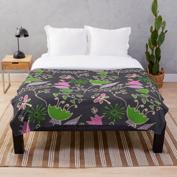 Item preview, Cool vintage, modern charcoal floral look.  designed and sold by Mygeneration.