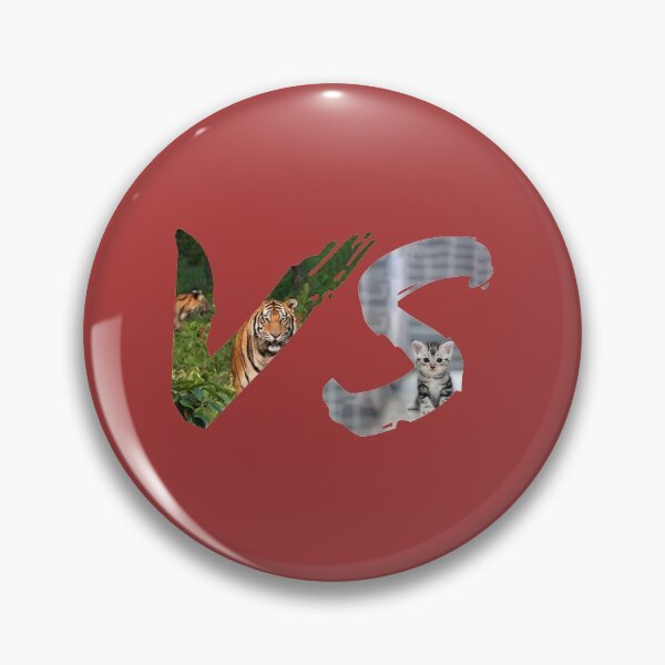Item preview, Cat VS Tiger designed and sold by Bratak.
