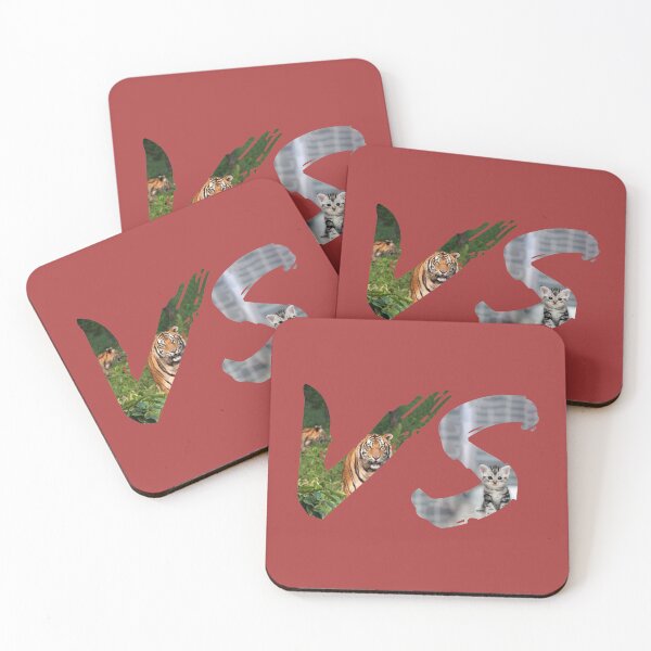 Item preview, Cat VS Tiger designed and sold by Bratak.