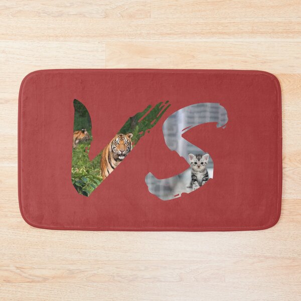 Item preview, Cat VS Tiger designed and sold by Bratak.