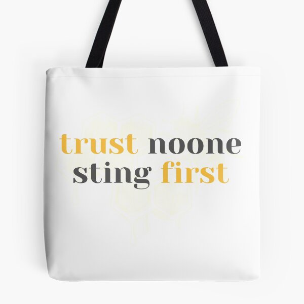Item preview, Trust No-one Sting First designed and sold by KeleCo.