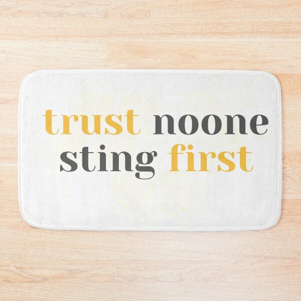 Item preview, Trust No-one Sting First designed and sold by KeleCo.