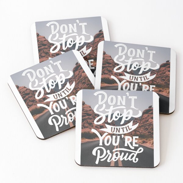 Item preview, Don't Stop Until You're Proud designed and sold by Gavinstar.