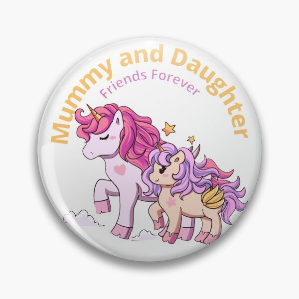 Item preview, Mummy and Daughter friends forever - Super Cute Unicorn designed and sold by Speckledfrog.