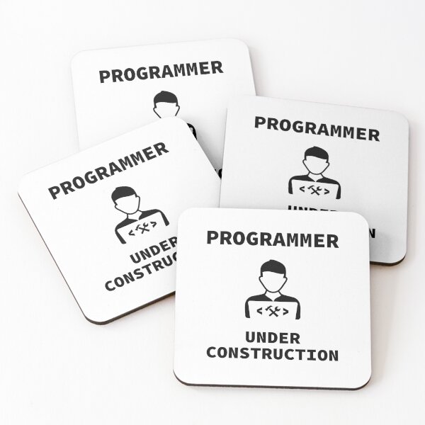 Item preview, Programmer Under Construction, Computer Science Student, Learn Programming designed and sold by Max-Wear.