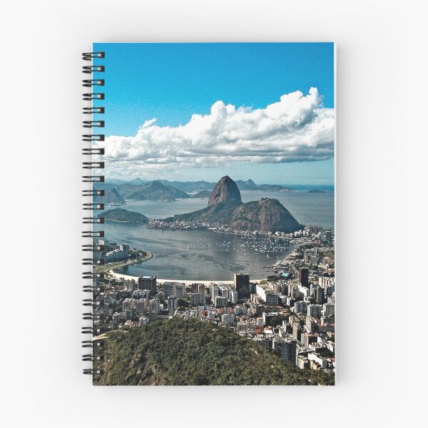 Item preview, Rio Sugarloaf  Coastline View from Corcovado Mountain, Brazil designed and sold by worldways.