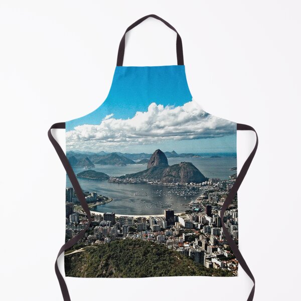 Item preview, Rio Sugarloaf Coastline View from Corcovado Mountain, Brazil designed and sold by worldways.