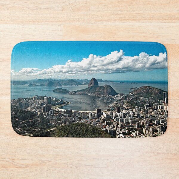 Item preview, Rio Sugarloaf  Coastline View from Corcovado Mountain, Brazil designed and sold by worldways.
