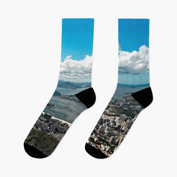 Item preview, Rio Sugarloaf  Coastline View from Corcovado Mountain, Brazil designed and sold by worldways.