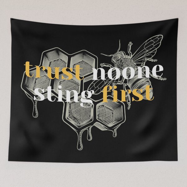 Item preview, Trust No-one Sting First designed and sold by KeleCo.