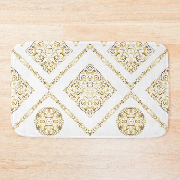 Item preview, Arabic ornate golden pattern designed and sold by IrinaGuArt.