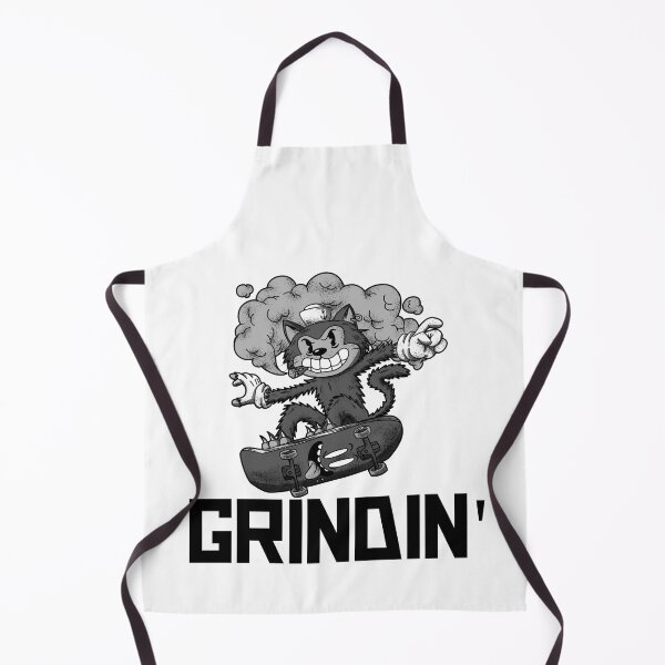 Item preview, Skateboarding Cat Grinding designed and sold by NoelNimmad.