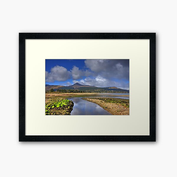 Goatfell, Isle of Arran, Scotland Framed Art Print