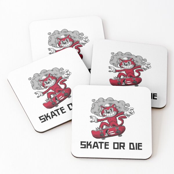 Item preview, Red Cat Skateboarding designed and sold by NoelNimmad.