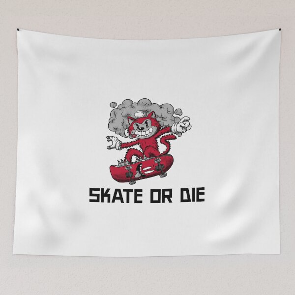 Item preview, Red Cat Skateboarding designed and sold by NoelNimmad.