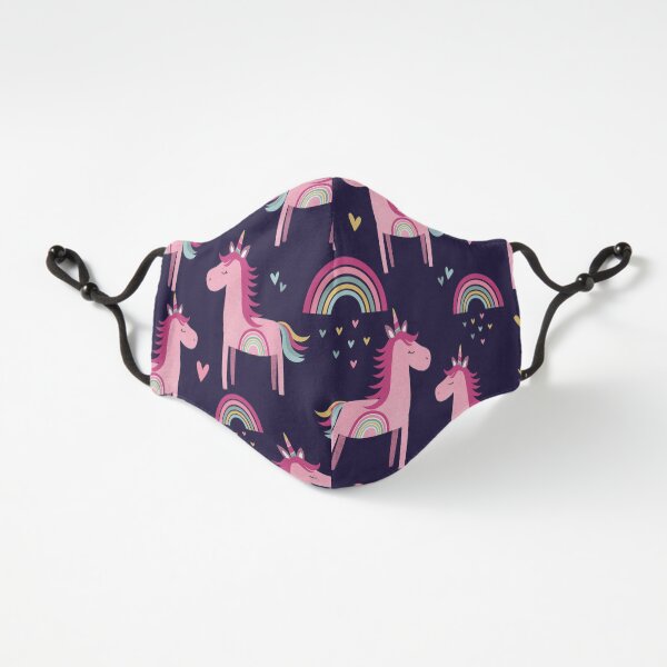 Unicorns and rainbows Fitted 3-Layer