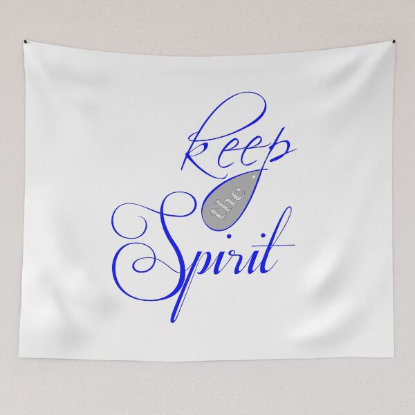 Item preview, Quotes Keep the Spirit blue designed and sold by dhaniell.